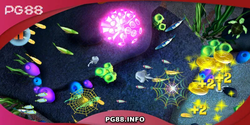 Giao diện game bắn cá hút mắt