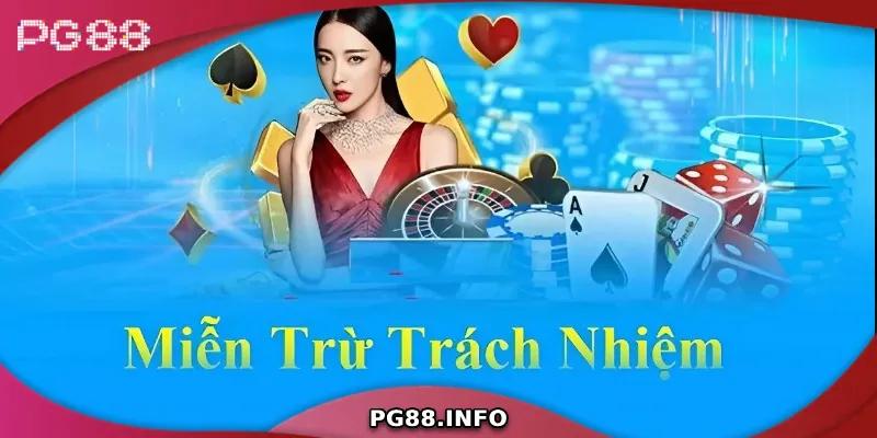 Nhà cái không chịu trách nhiệm trong một số trường hợp